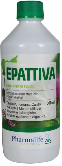 Integratore Epattiva con Carciofo e Cardo Mariano, 500ml