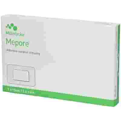 MEDICAZIONE ADESIVA IN TESSUTO NON TESSUTO CON TAMPONE ASSORBENTE STERILE MEPORE 9X15CM 5 PEZZI