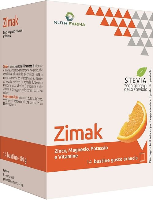 Zimak 14 Bustine 6 G Arancio