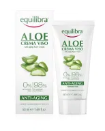 Crema viso antiaging all'aloe con sericina e vitamine, 50ml