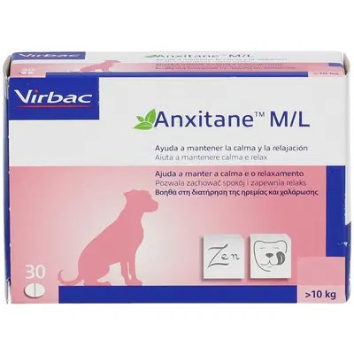 ANXITANE M/L SUPPLEMENTO NUTRIZIONALE SCATOLA 30 COMPRESSE APPETIBILI ANXITANE M/L SUPPLEMENTO NUTRIZIONALE SCATOLA 30 COMPRESSE APPETIBILI