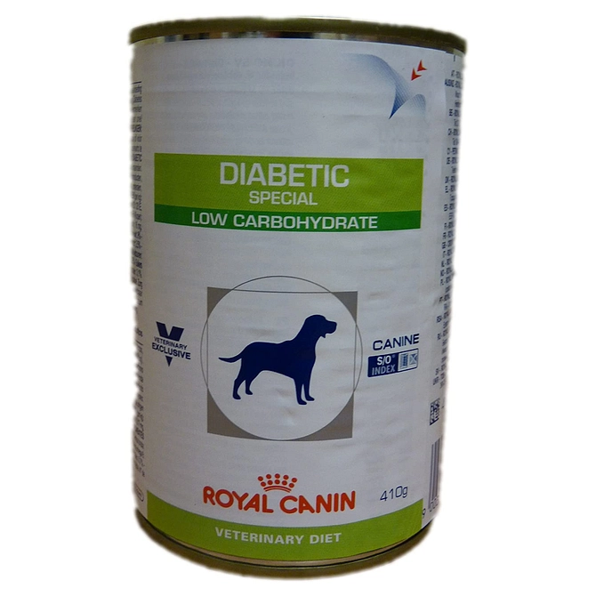 Veterinary Health Nutrition Wet Dog Diabetic Special Low Carbohydrate 410 G