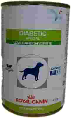 VETERINARY HEALTH NUTRITION WET DOG DIABETIC SPECIAL LOW CARBOHYDRATE 410 G