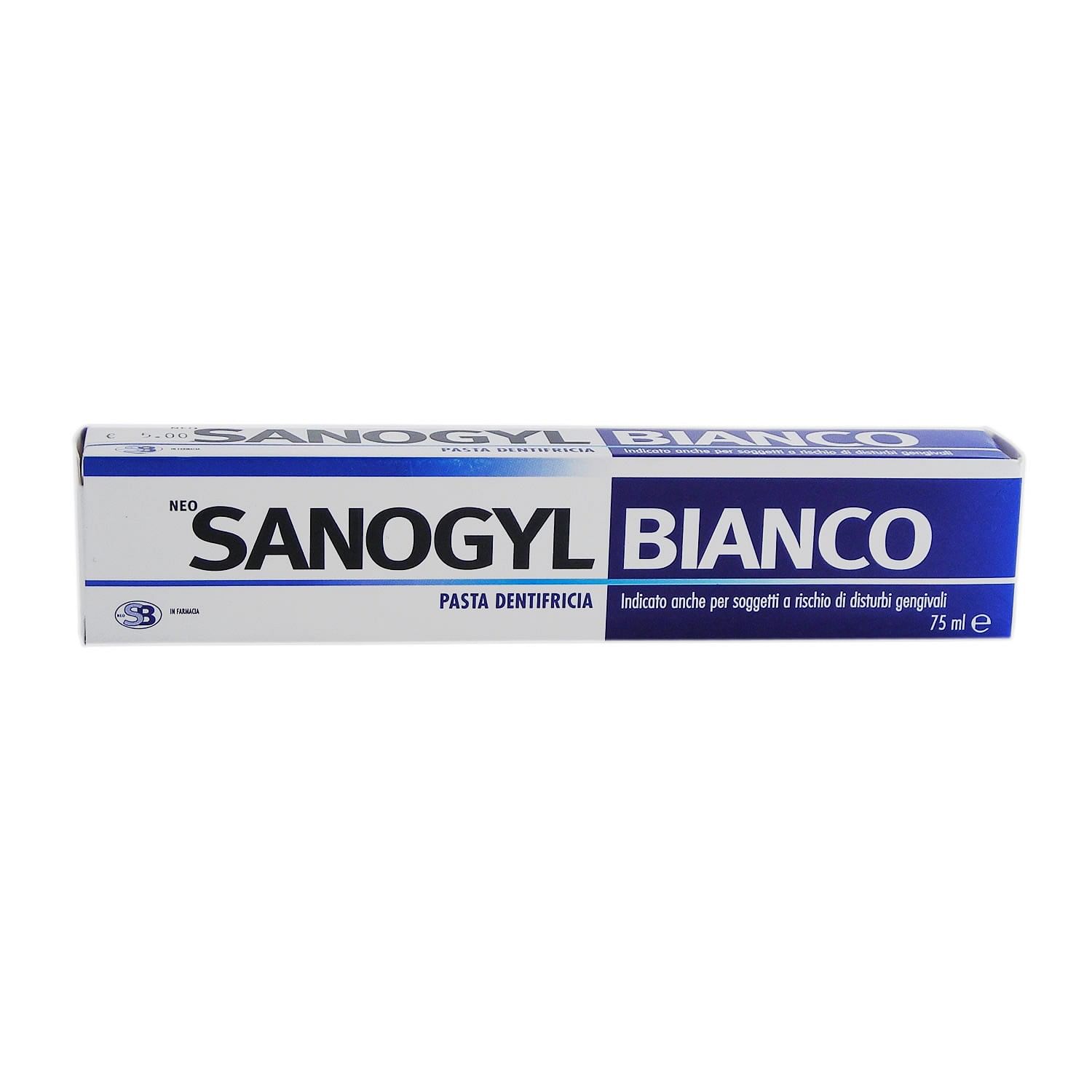 Sanogyl Bianco Pasta Dentifricia 75 Ml