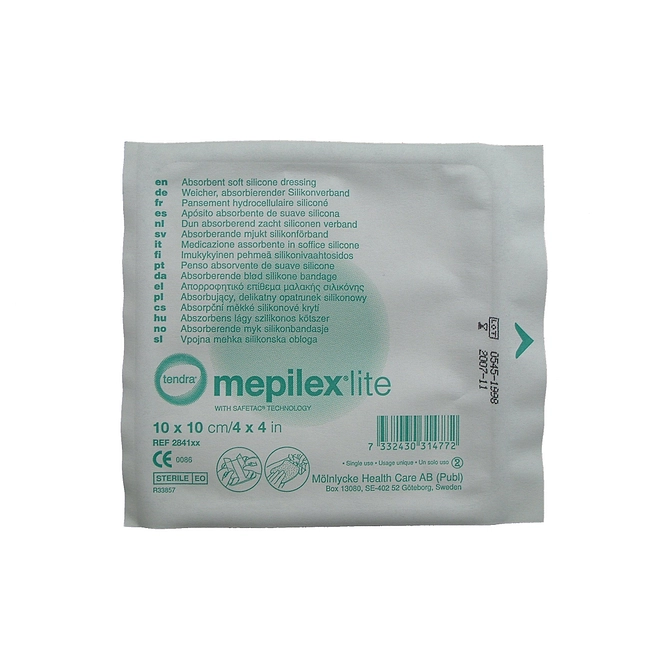 Mepilex Medicazione In Schiuma Di Poliuretano 10 X10 Cm 5 Pezzi