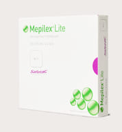 MEPILEX LITE MEDICAZIONE IN SCHIUMA DI POLIURETANO 10X10 CM 5 PEZZI