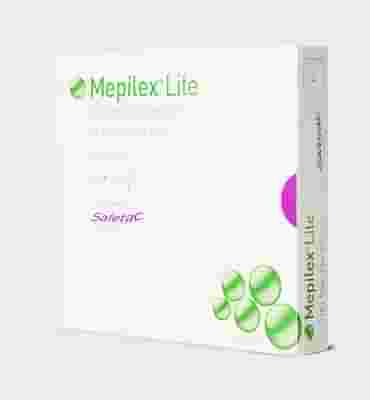MEPILEX LITE MEDICAZIONE IN SCHIUMA DI POLIURETANO 10X10 CM 5 PEZZI