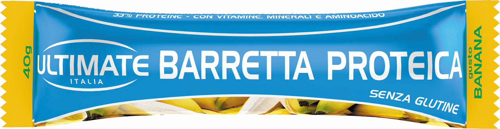 Ultimate Barretta Proteica Banana 40 G 1 Pezzo