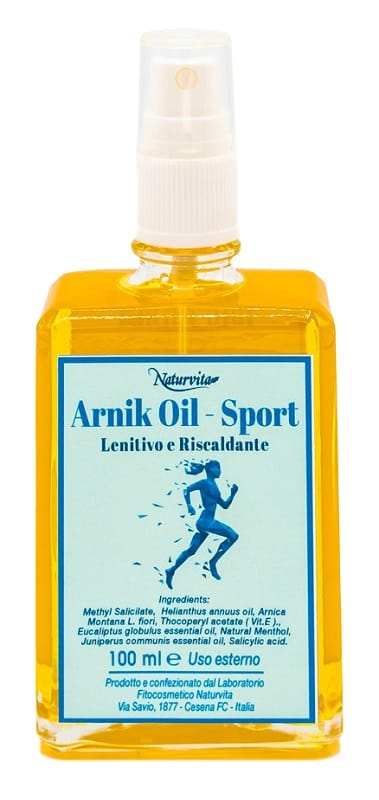 Olio Sport Arnik lenitivo e riscaldante, 100ml