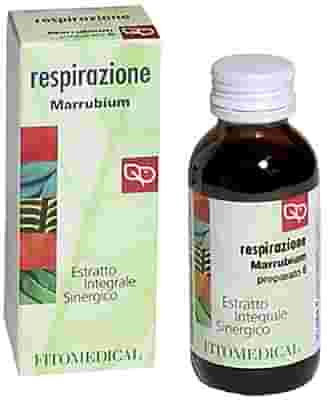 MARRUBIUM RESPIRAZIONE ESTRATTO INTEGRALE SINERGICO 60 ML PREPARATO 6