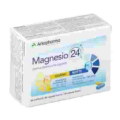 ARKOMAG MAGNESIO 24 GIORNO&NOTTE 60 CAPSULE