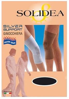 Silver Support Knee Ginocchiera Nero M