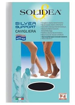 Silver Support Ankle Cavigliera Bianco Ml