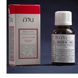 Integratore Depur Mu Gocce drenante e depurativo, 30ml