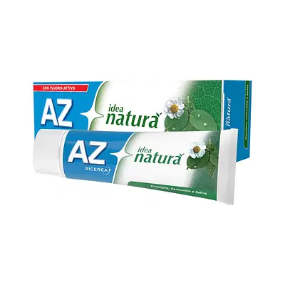 AZ IDEA NATURA EUCALIPTO CAMOMILLA E SALVIA DENTIFRICIO 75 ML AZ IDEA NATURA EUCALIPTO CAMOMILLA E SALVIA DENTIFRICIO 75 ML