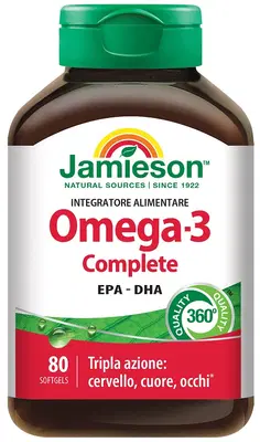 JAMIESON OMEGA 3 COMPLETE 80 PERLE JAMIESON OMEGA 3 COMPLETE 80 PERLE