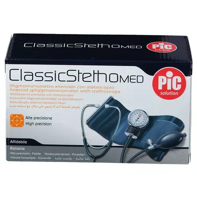 PIC SFIGMOMANOMETRO ANEROIDE CON STETOFONENDOSCOPIO PIC SFIGMOMANOMETRO ANEROIDE CON STETOFONENDOSCOPIO