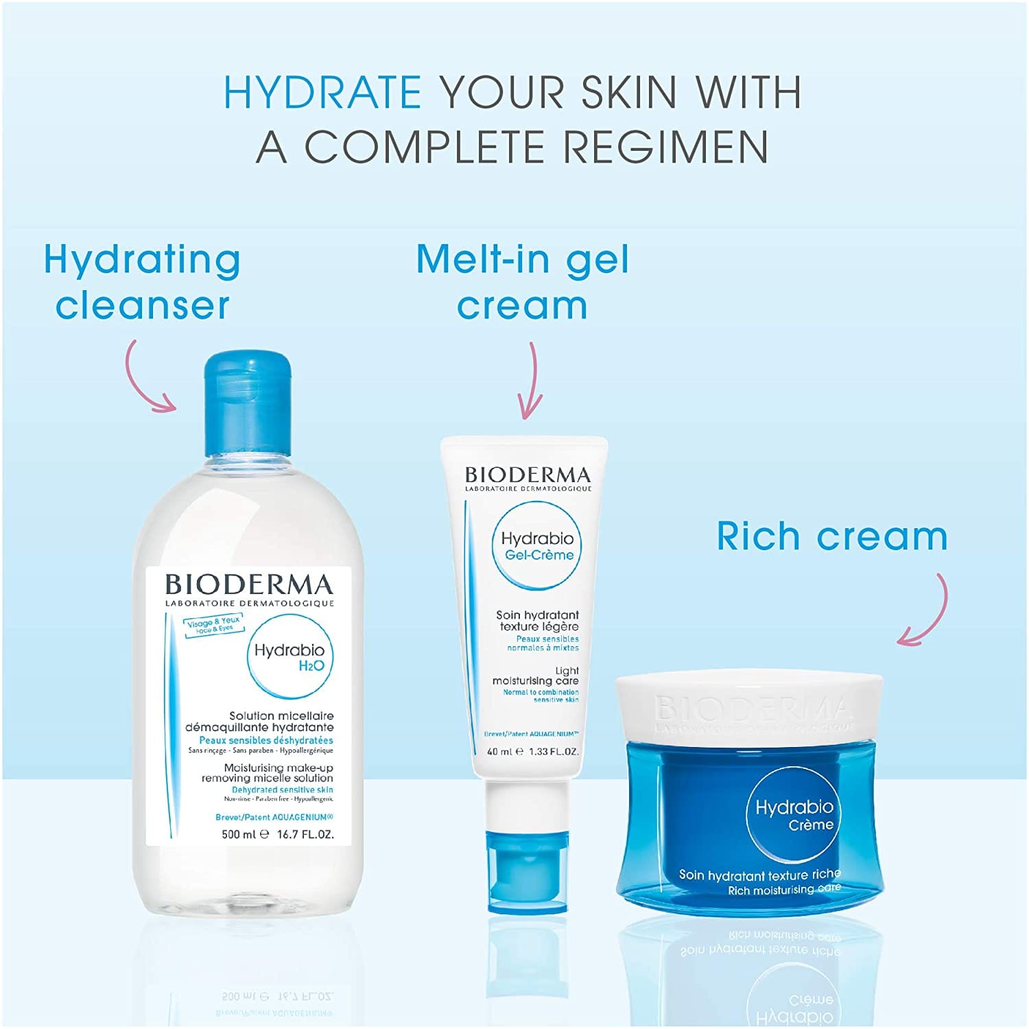Maschera idratante Bioderma Hydrabio per pelle sensibile 75ml