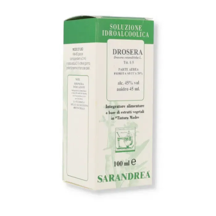 Drosera Tintura Madre Sarandrea, gocce 100ml