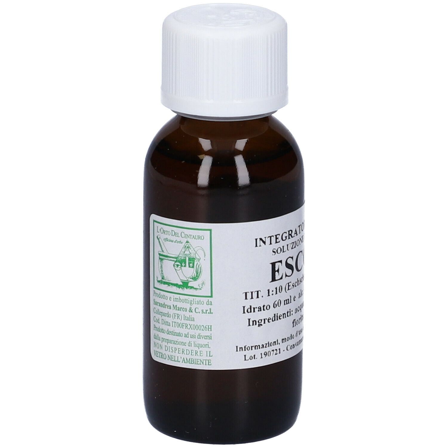 Escolzia 60 Ml Tintura Madre