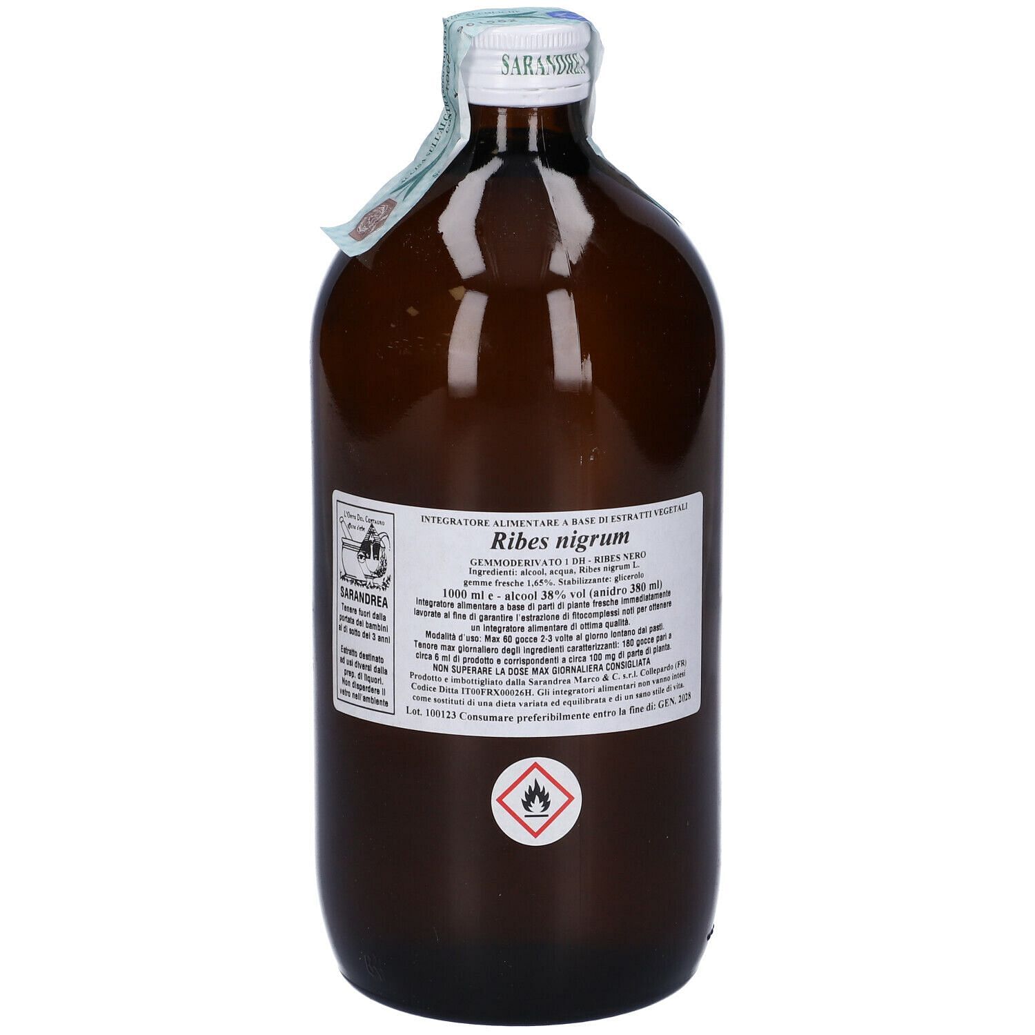 Ribes Nigrum 1000 Ml Macerato Glicerico