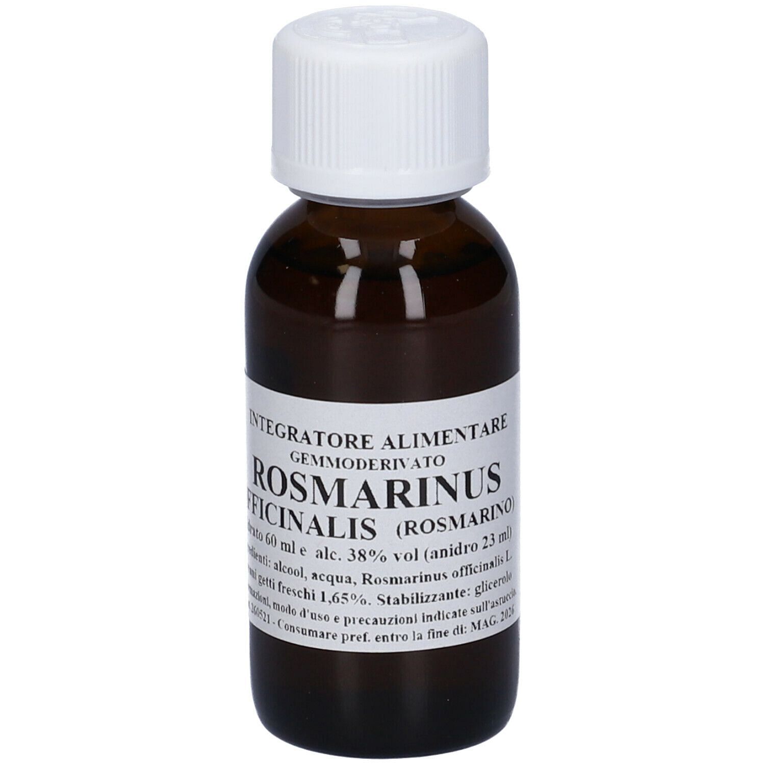 Rosmarinus Officinalis 60 Ml Macerato Glicerico