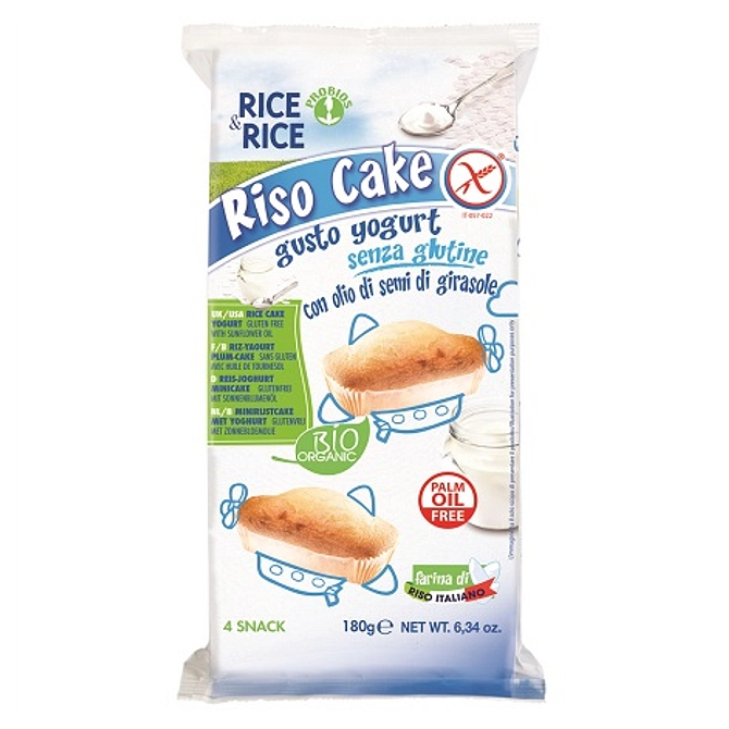 Rice&Rice Riso Cake Allo Yogurt 4 X 45 G