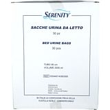 SACCA DI DRENAGGIO DA LETTO PER INCONTINENZA SERENITY IN PVC TUBO 90 CM 21 L 30 PEZZI