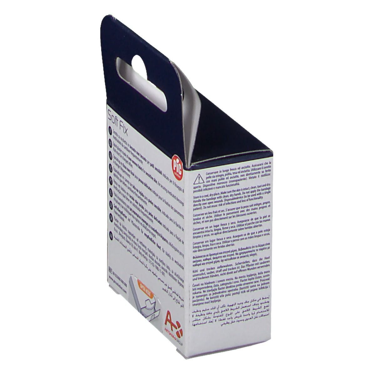 CEROTTO IN ROCCHETTO SOFT FIX 1,25X500 CM CON FUSTELLA