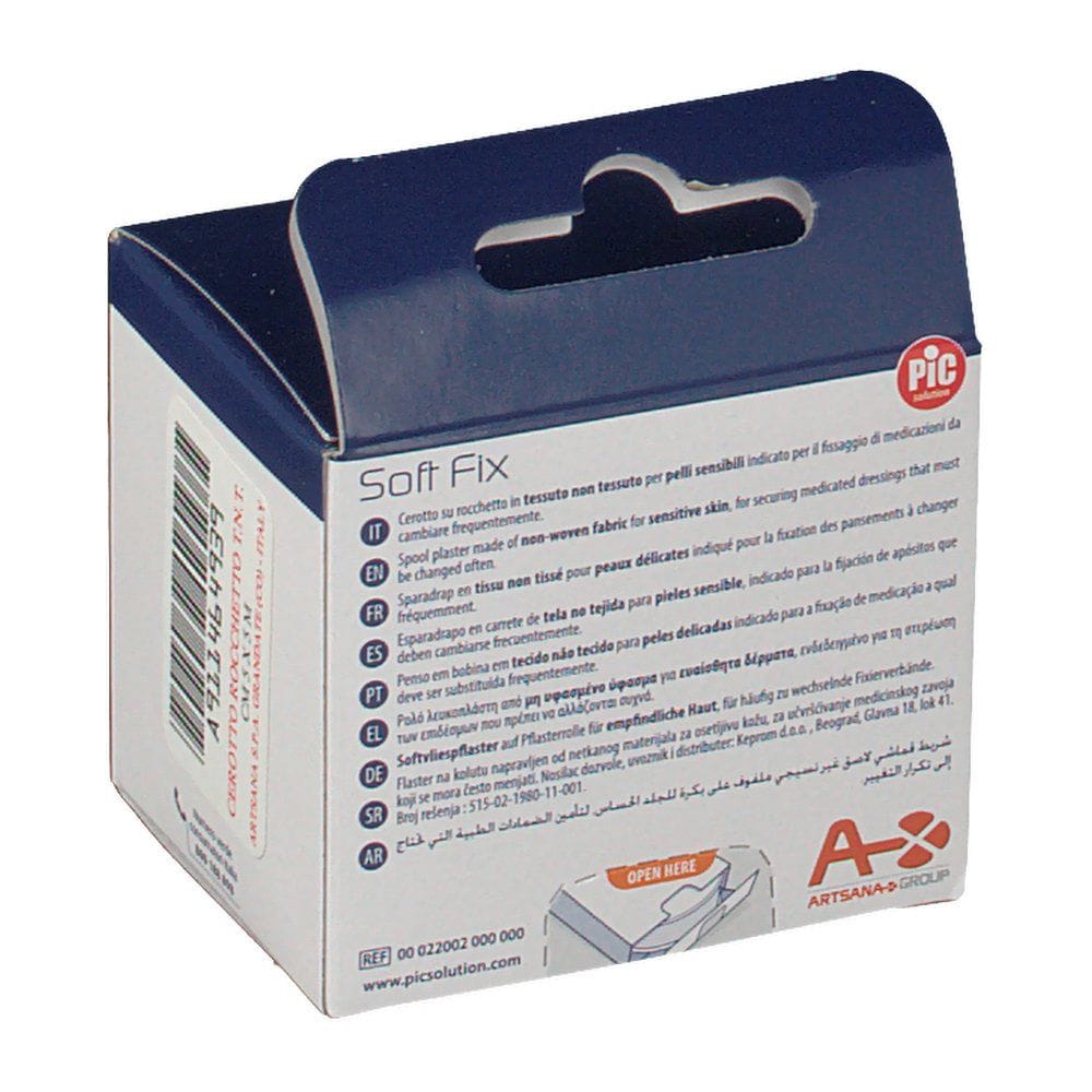 CEROTTO IN ROCCHETTO SOFT FIX 5X500 CM CON FUSTELLA