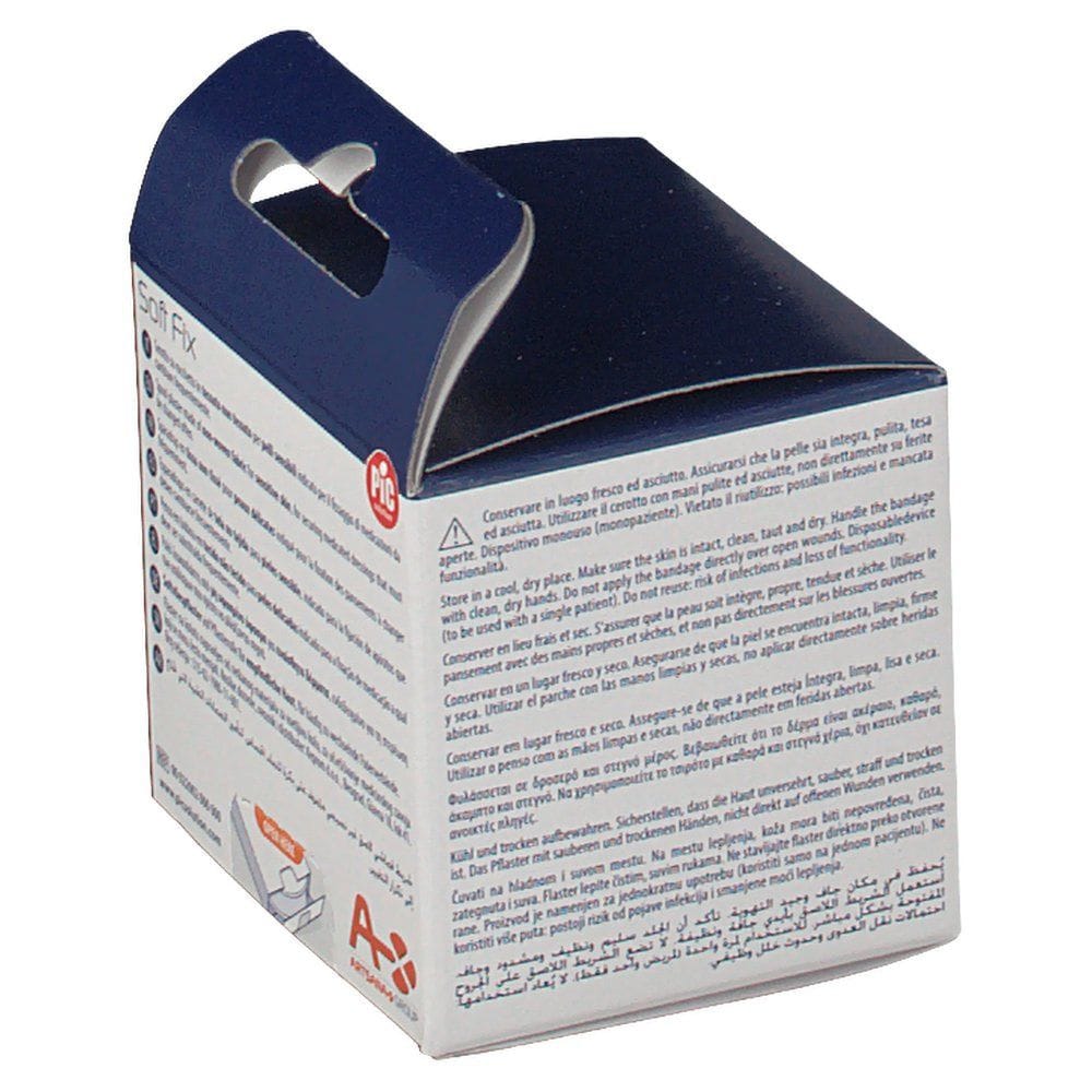 CEROTTO IN ROCCHETTO SOFT FIX 5X500 CM CON FUSTELLA