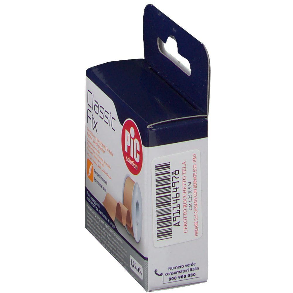 CEROTTO IN ROCCHETTO CLASSIC FIX SKIN 1,25X500 CM CON FUSTELLA