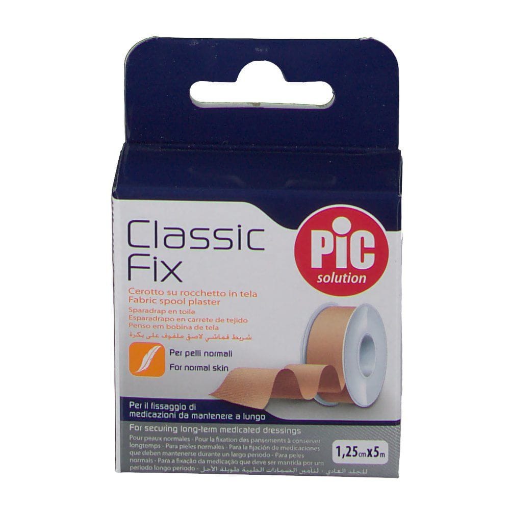 CEROTTO IN ROCCHETTO CLASSIC FIX SKIN 1,25X500 CM CON FUSTELLA