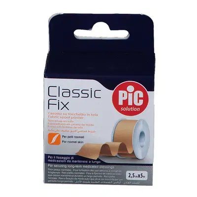 CEROTTO IN ROCCHETTO CLASSIC FIX SKIN 2,5X500 CM FUSTELLA CEROTTO IN ROCCHETTO CLASSIC FIX SKIN 2,5X500 CM FUSTELLA
