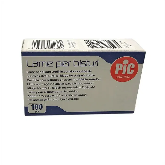 Lama Bisturi Pic Sterile Figura 11 100 Pezzi