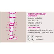GAMBALETTO LUNGO MEDIVEN PLUS K1 NERO 3