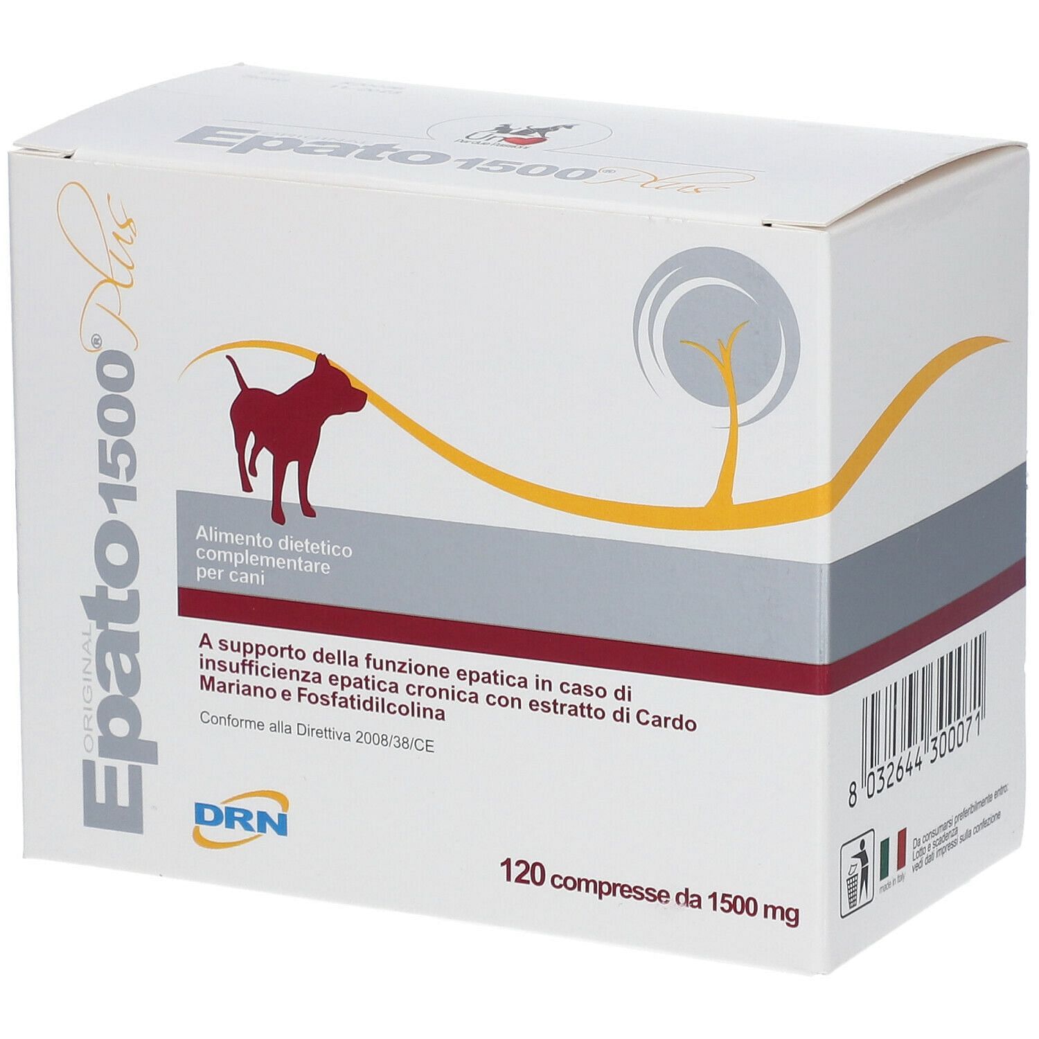 Epato 1500 Plus 120 Compresse Cane