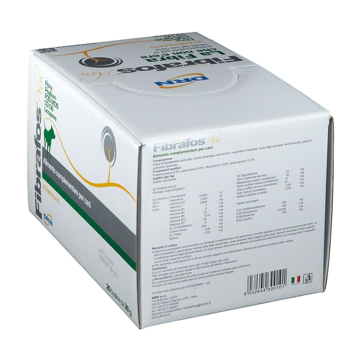 FIBRAFOS CANE 20 BUSTE DA 30 G