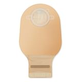 SACCA ANATOMICA PER ILEOSTOMIA FOLDUP APERTA SISTEMA PROTEZIONE INTEGRATO FLANGIA PER CINTURA NOVA 2 TRASPARENTE DIAMETRO 55MM 10 PEZZI+1MORSETTO