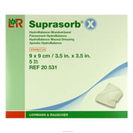 MEDICAZIONE HYDROBALANCE STERILE COMPRESSA SUPRASORB X 9X9 CM 5 PEZZI