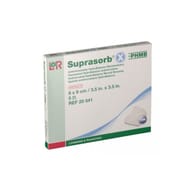 MEDICAZIONE HYDROBALANCE STERILE ANTIMICROBICA SUPRASORB X + PHMB COMPRESSA 9X9 CM 5 PEZZI