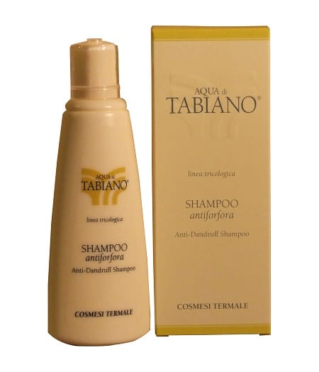 Shampoo antiforfora Aqua di Tabiano con acqua sulfurea, 200ml