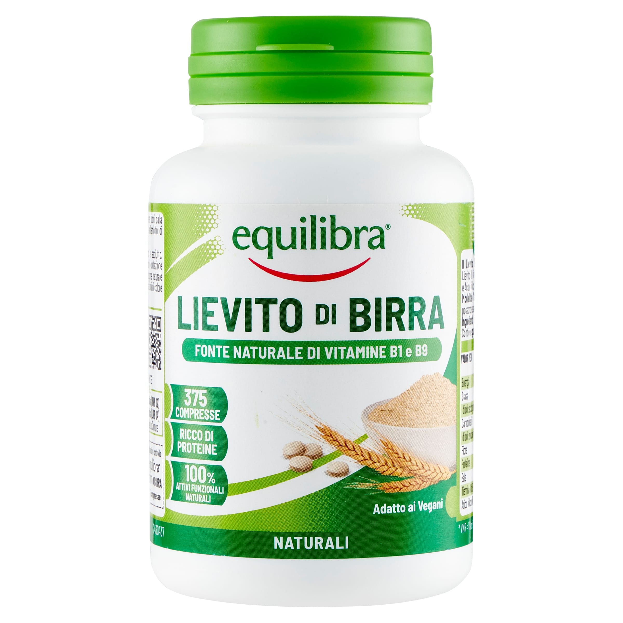 Lievito di Birra Equilibra 375 compresse, Saccharomyces cerevisiae