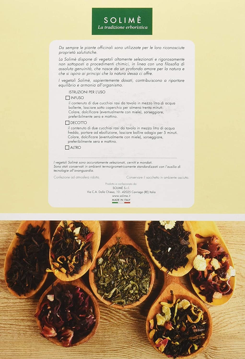 Tisana di Melissa officinalis in foglie, 100g