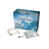 NASIR LAVAGGIO NASALE SOLUZIONE FISIOLOGICA ISOTONICA STERILE SCATOLA CON 4 SACCHE 500ML 4 BLISTER 1 VENTOSA
