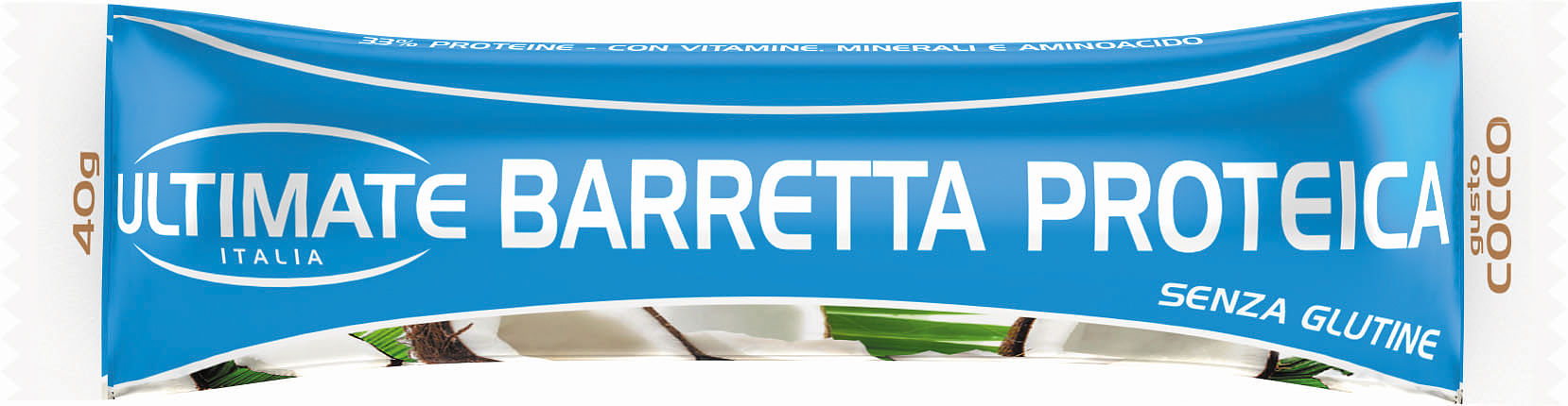 Ultimate Barretta Proteica Cocco 40 G 1 Pezzo