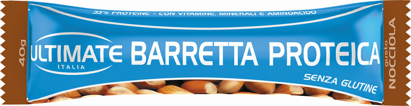 Ultimate Barretta Proteica Nocciola 40 G 1 Pezzo