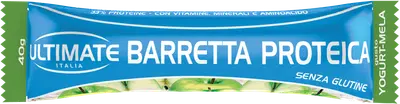 ULTIMATE BARRETTA PROTEICA MELA/YOGURT 40 G ULTIMATE BARRETTA PROTEICA MELA/YOGURT 40 G