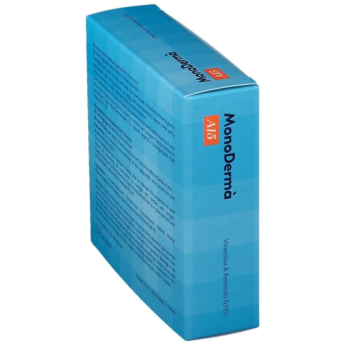 MONODERMA' A15 GEL 30 SOFT VEGICAPS DA 0,5 ML