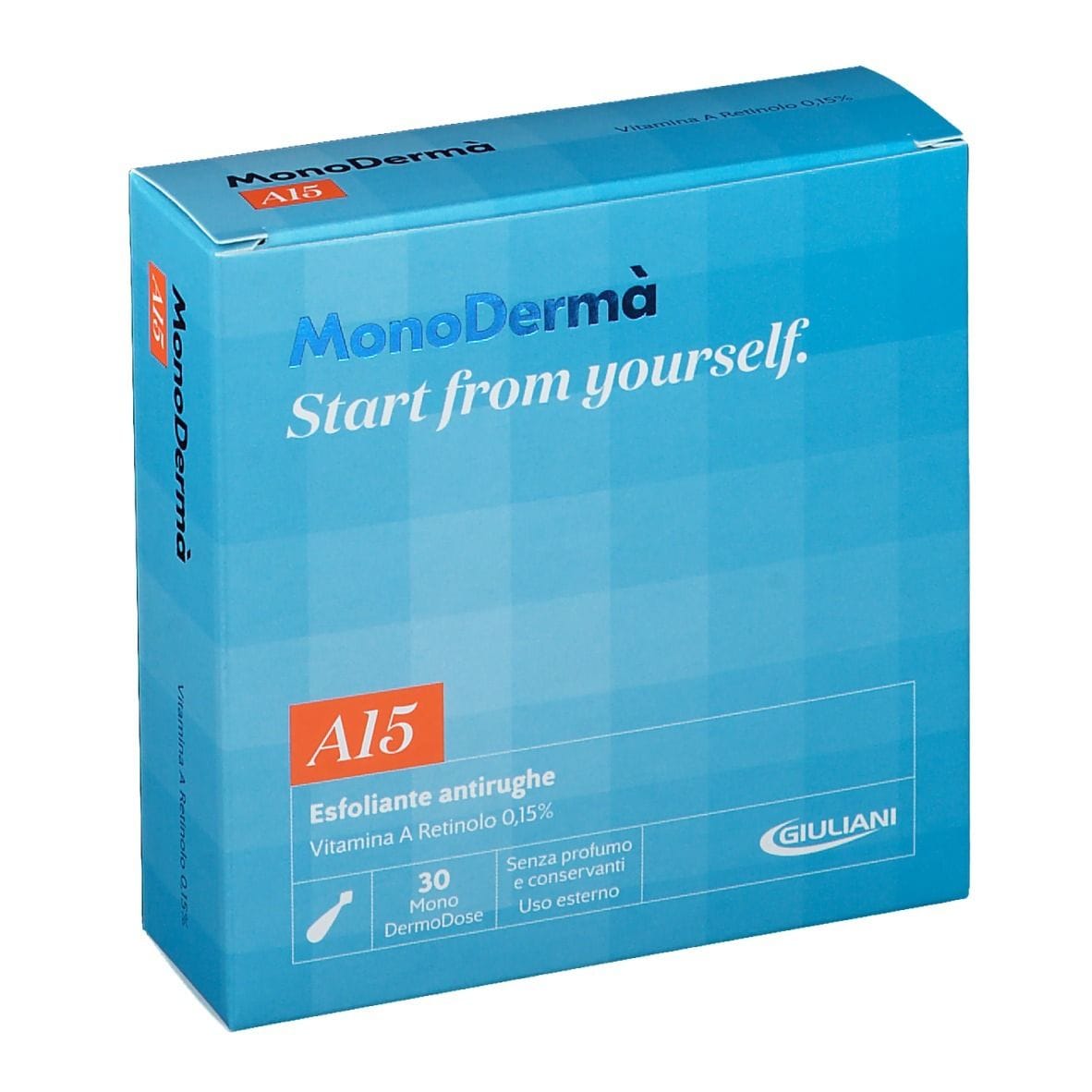 MONODERMA' A15 GEL 30 SOFT VEGICAPS DA 0,5 ML